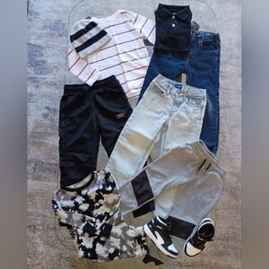 Size 4/5 Kids Clothing Bundle size 11 Shoes